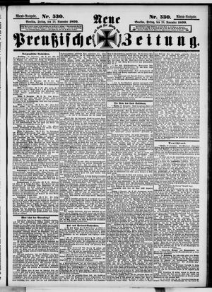 Neue preußische Zeitung vom 10.11.1899