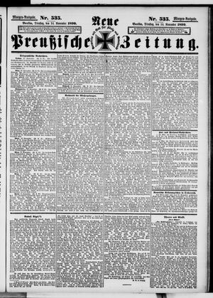 Neue preußische Zeitung vom 14.11.1899