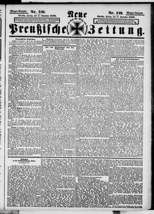 Neue preußische Zeitung vom 17.11.1899
