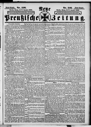 Neue preußische Zeitung vom 20.11.1899
