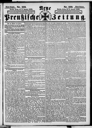 Neue preußische Zeitung on Nov 24, 1899