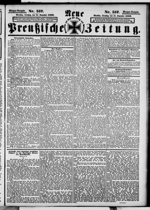 Neue preußische Zeitung vom 28.11.1899