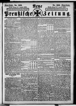 Neue preußische Zeitung vom 01.12.1899