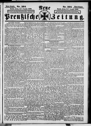 Neue preußische Zeitung vom 01.12.1899