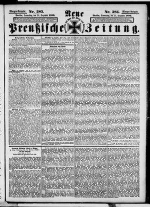 Neue preußische Zeitung on Dec 14, 1899