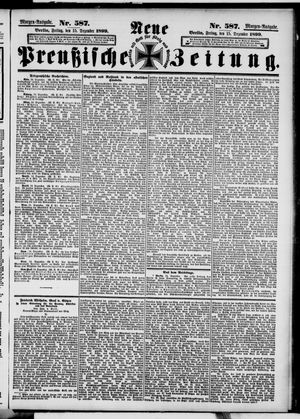Neue preußische Zeitung vom 15.12.1899