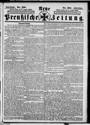 Neue preußische Zeitung vom 15.12.1899