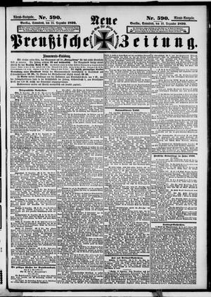 Neue preußische Zeitung vom 16.12.1899