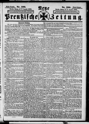Neue preußische Zeitung vom 18.12.1899