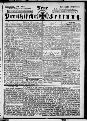 Neue preußische Zeitung vom 19.12.1899