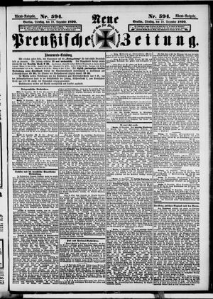 Neue preußische Zeitung vom 19.12.1899