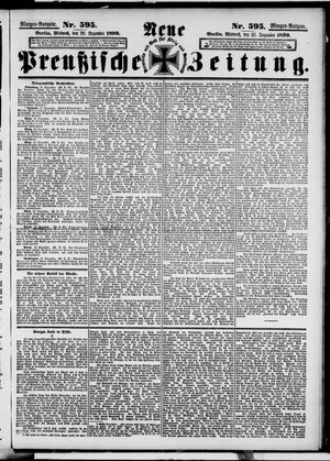 Neue preußische Zeitung vom 20.12.1899
