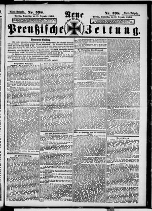 Neue preußische Zeitung vom 21.12.1899