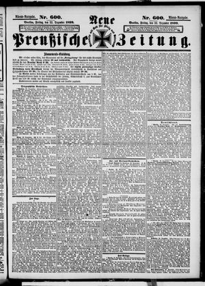 Neue preußische Zeitung vom 22.12.1899