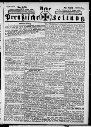 Neue preußische Zeitung vom 23.12.1899