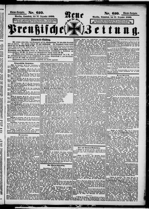 Neue preußische Zeitung vom 30.12.1899