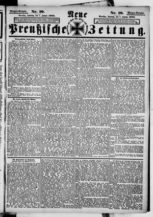 Neue preußische Zeitung vom 07.01.1900
