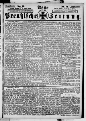Neue preußische Zeitung vom 10.01.1900
