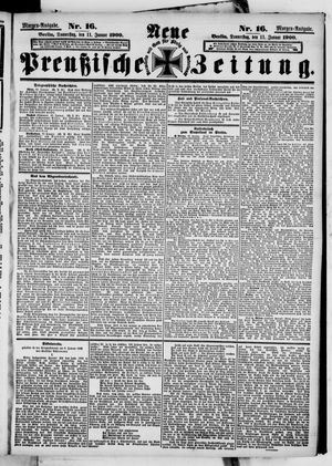Neue preußische Zeitung vom 11.01.1900