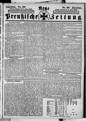 Neue preußische Zeitung vom 13.01.1900