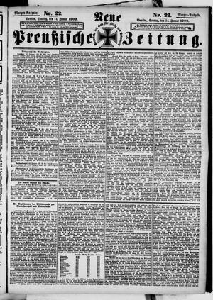Neue preußische Zeitung vom 14.01.1900