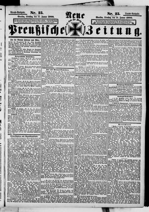 Neue preußische Zeitung vom 16.01.1900