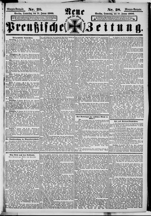 Neue preußische Zeitung vom 18.01.1900