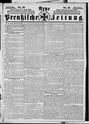 Neue preußische Zeitung vom 19.01.1900