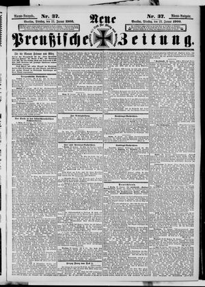 Neue preußische Zeitung vom 23.01.1900