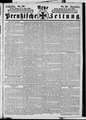 Neue preußische Zeitung vom 24.01.1900
