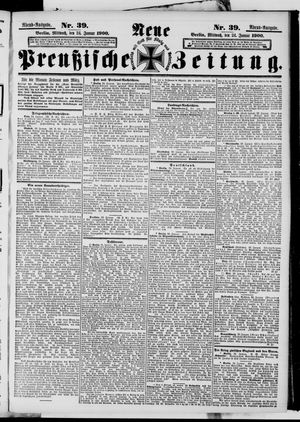 Neue preußische Zeitung vom 24.01.1900