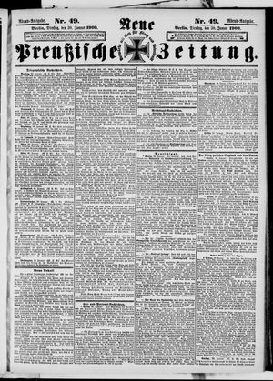 Neue preußische Zeitung vom 30.01.1900