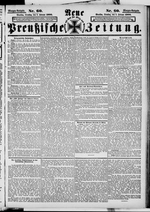 Neue preußische Zeitung vom 06.02.1900