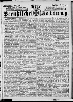 Neue preußische Zeitung on Feb 13, 1900