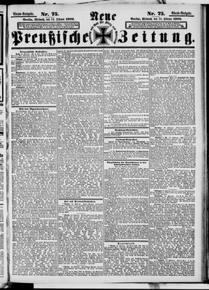 Neue preußische Zeitung vom 14.02.1900