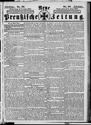 Neue preußische Zeitung vom 16.02.1900