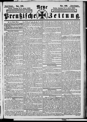 Neue preußische Zeitung vom 22.02.1900