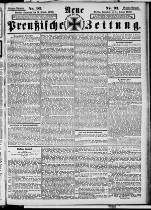 Neue preußische Zeitung vom 24.02.1900