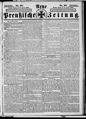 Neue preußische Zeitung vom 26.02.1900