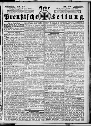 Neue preußische Zeitung vom 27.02.1900