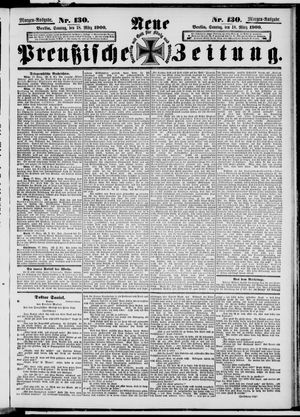 Neue preußische Zeitung vom 18.03.1900