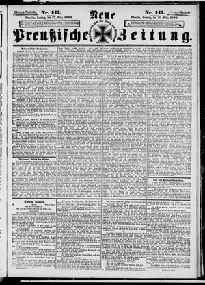 Neue preußische Zeitung vom 25.03.1900