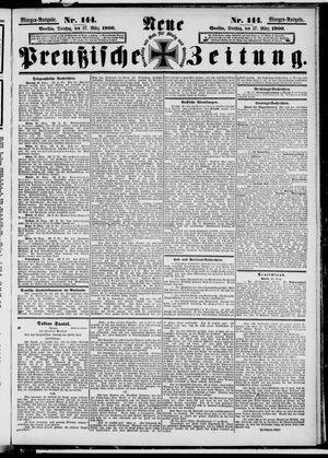 Neue preußische Zeitung vom 27.03.1900