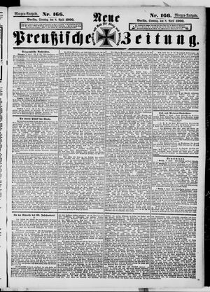 Neue preußische Zeitung vom 08.04.1900