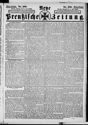 Neue preußische Zeitung vom 11.04.1900