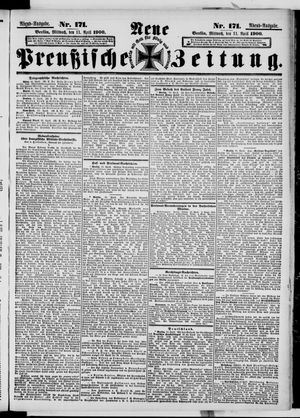 Neue preußische Zeitung vom 11.04.1900