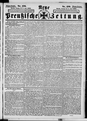 Neue preußische Zeitung vom 15.04.1900