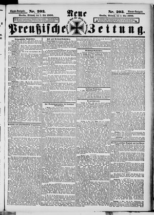 Neue preußische Zeitung vom 02.05.1900