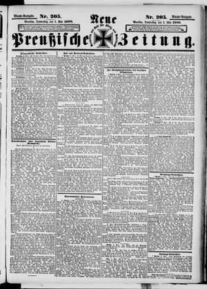 Neue preußische Zeitung vom 03.05.1900
