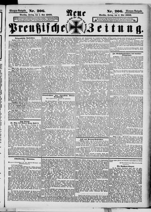 Neue preußische Zeitung vom 04.05.1900